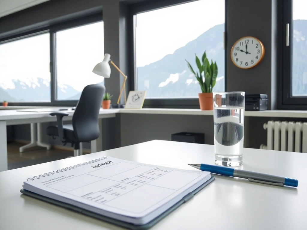 Ernährungsplan und Beratungsmaterial